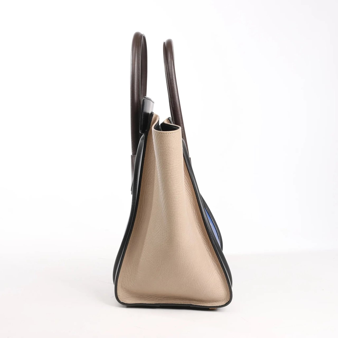 Celine Celine Luggage Mini Leather Handbag in Multicolor Divers