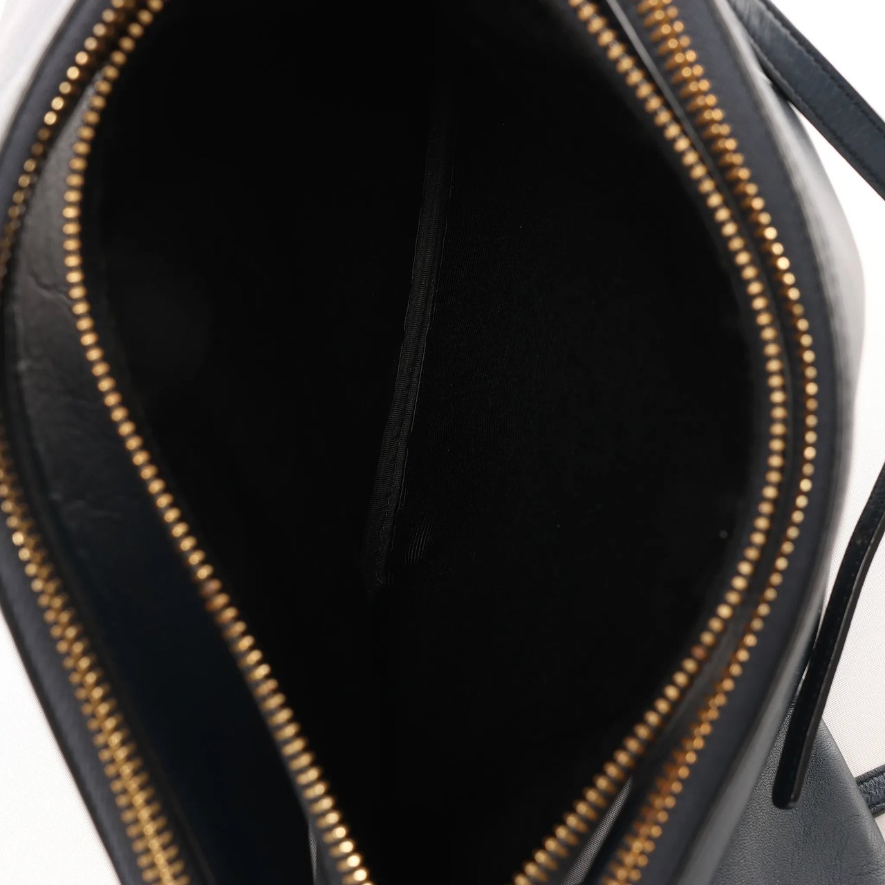 Celine Celine Trio Large Leather Crossbody bag in Navy Blue Navy