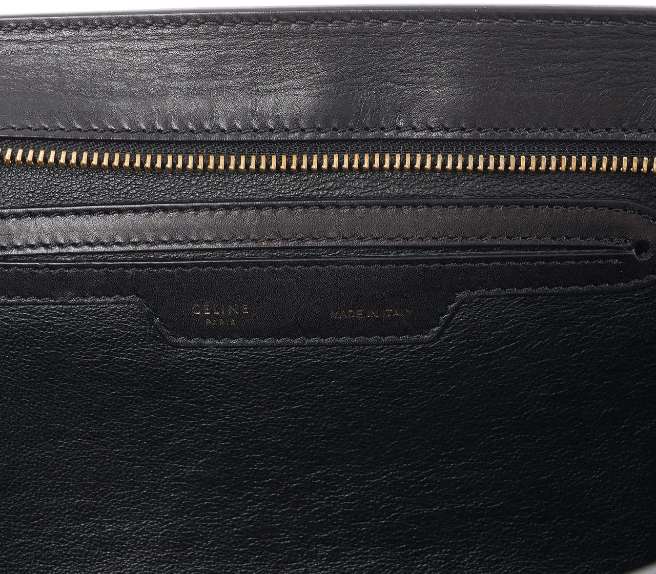 CELINE Trapeze Leather x Suede 2Way Handbag in Brown, Black, White Divers