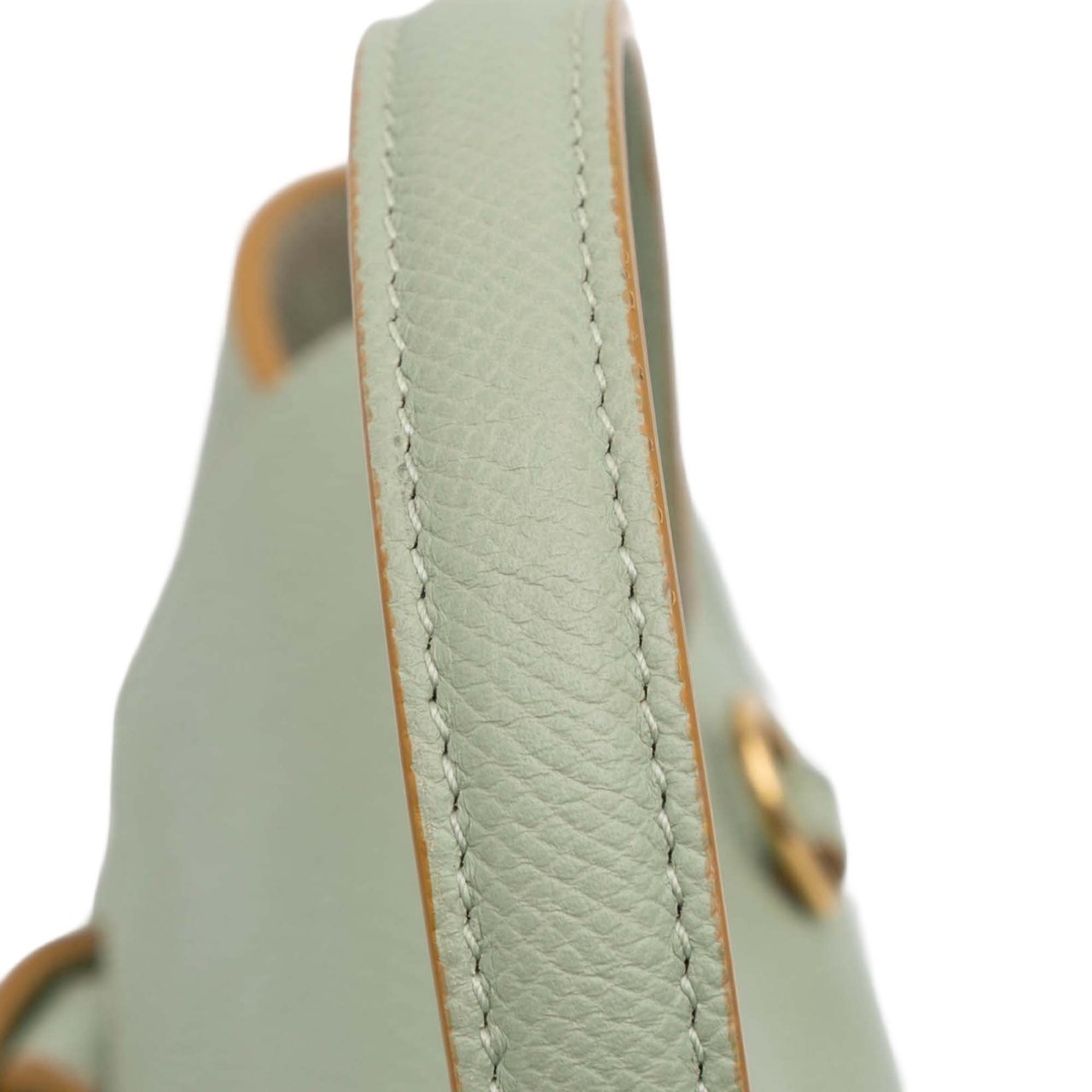 Celine Nano Grained Calfskin Belt Bag Groen