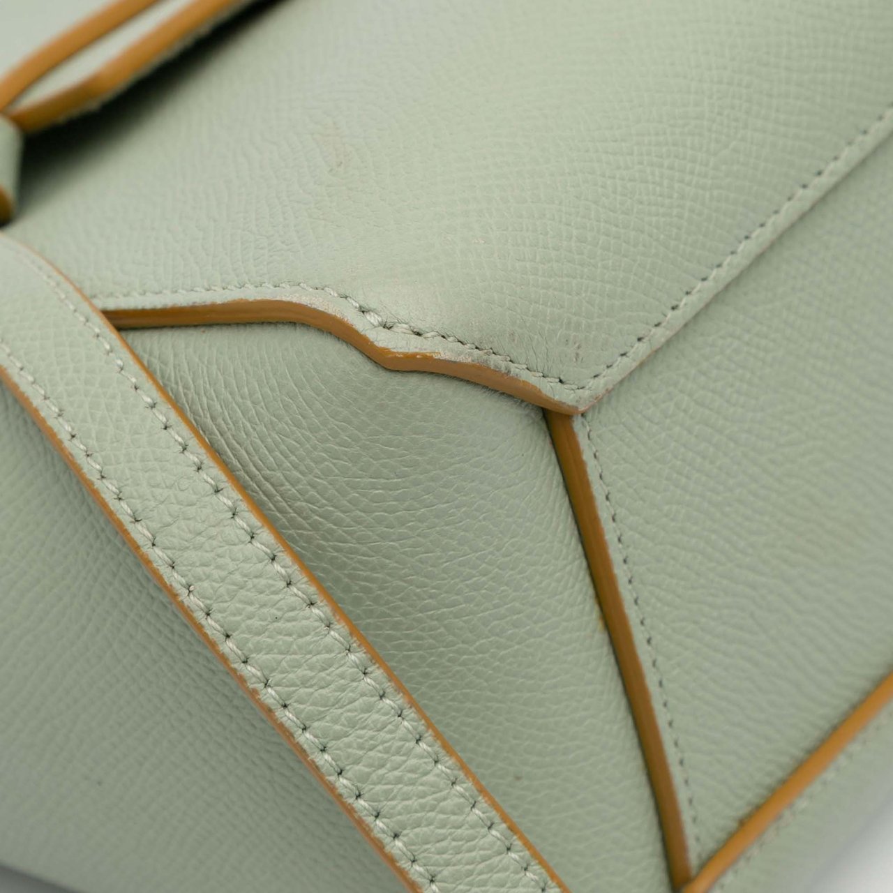 Celine Nano Grained Calfskin Belt Bag Groen