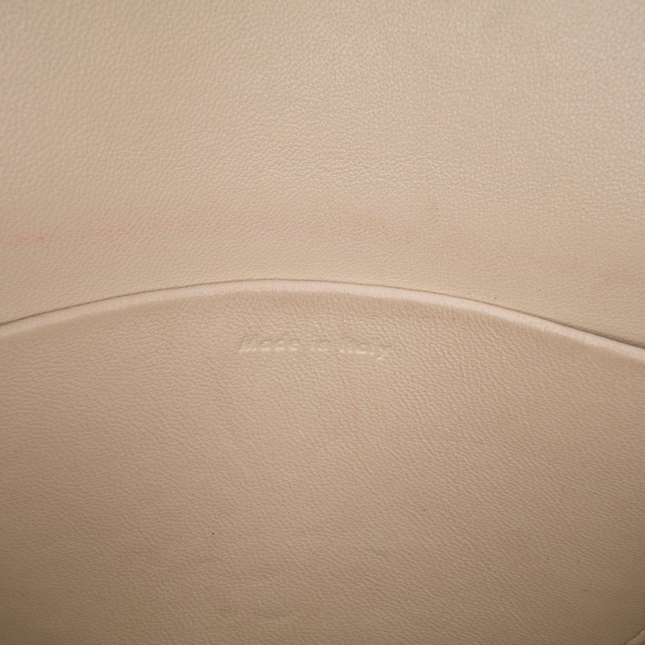 Celine Small Grained Calfskin Trotteur Crossbody Wit