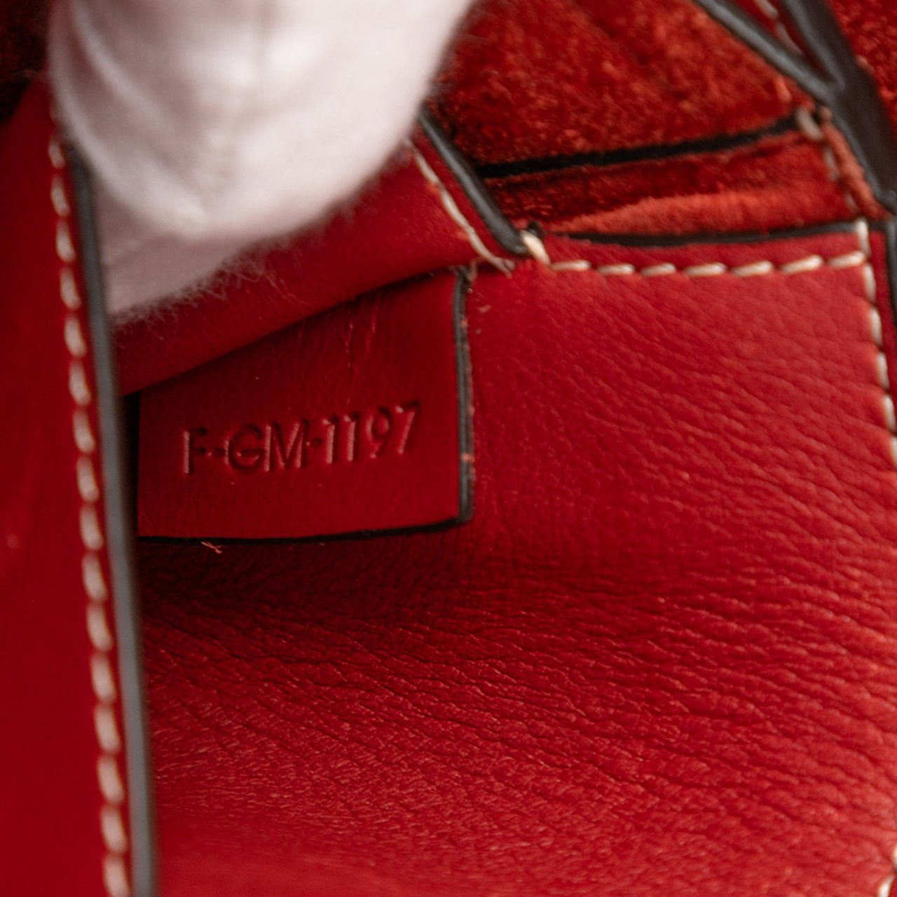 Celine Trifold Leather Clutch On Chain Rood