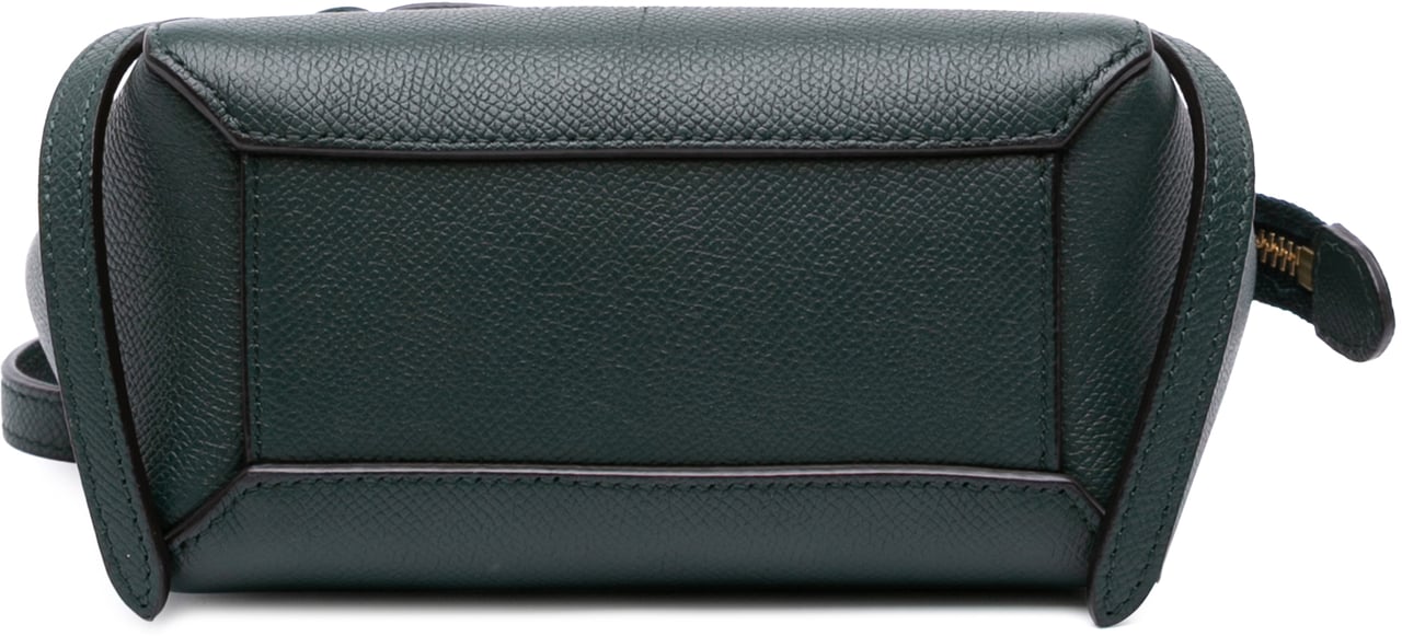 Celine Pico Grained Calfskin Belt Bag Groen