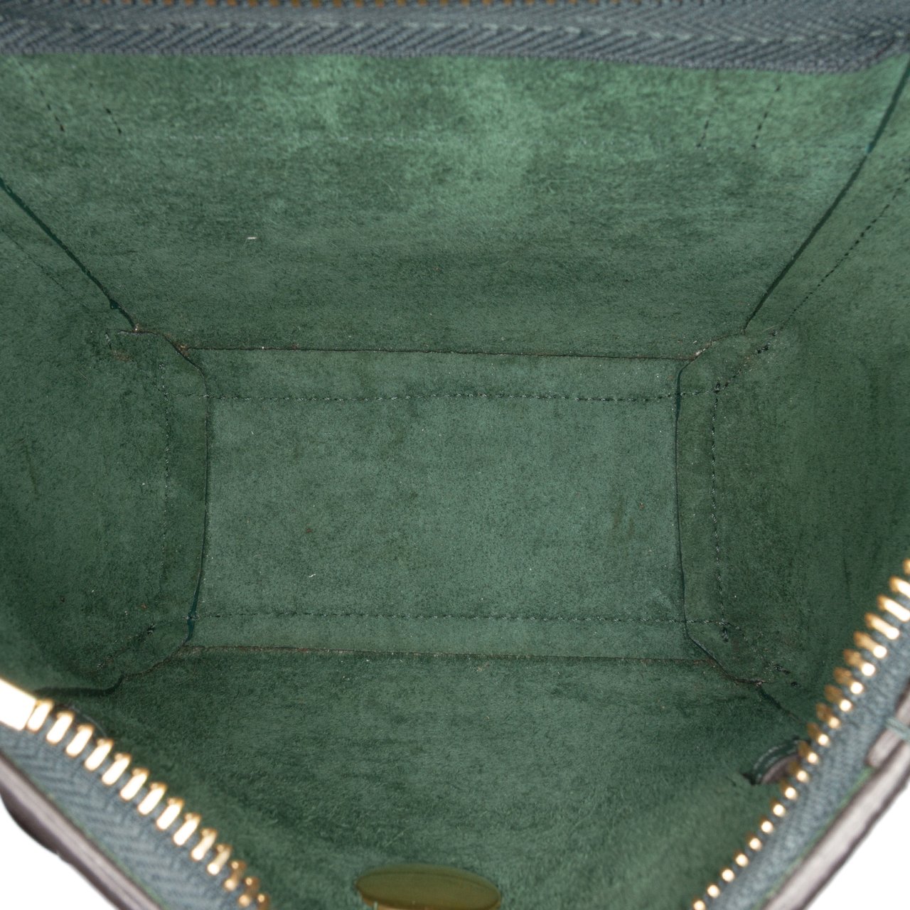 Celine Pico Grained Calfskin Belt Bag Groen
