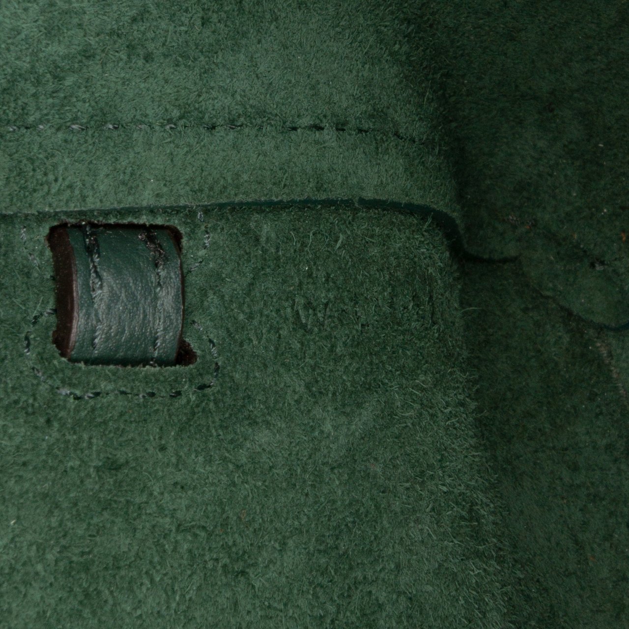 Celine Pico Grained Calfskin Belt Bag Groen