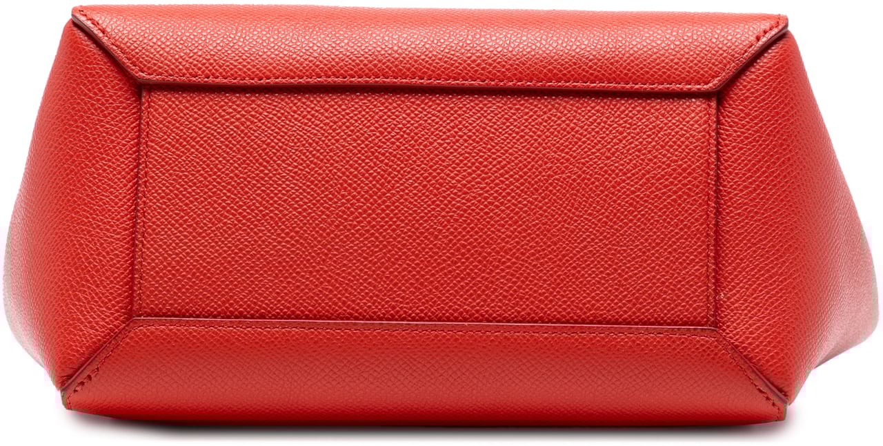 Celine Nano Grained Calfskin Belt Bag Rood