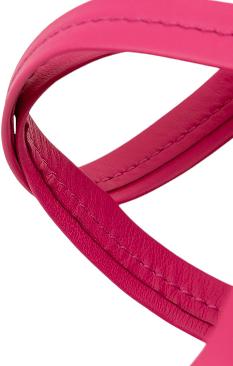 Celine Bicolor Leather Vertical Cabas Tote Roze