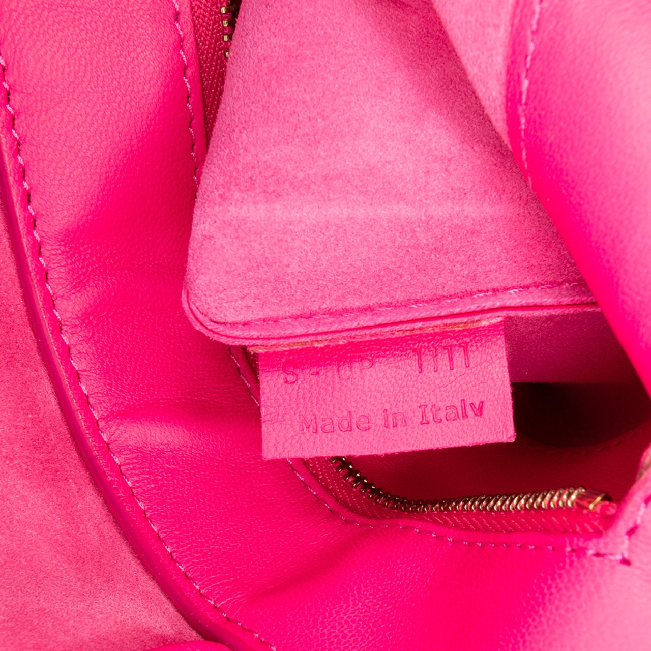 Celine Bicolor Leather Vertical Cabas Tote Roze