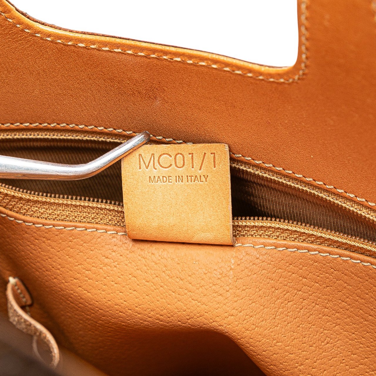 Celine Macadam Coated Canvas Tote Bruin