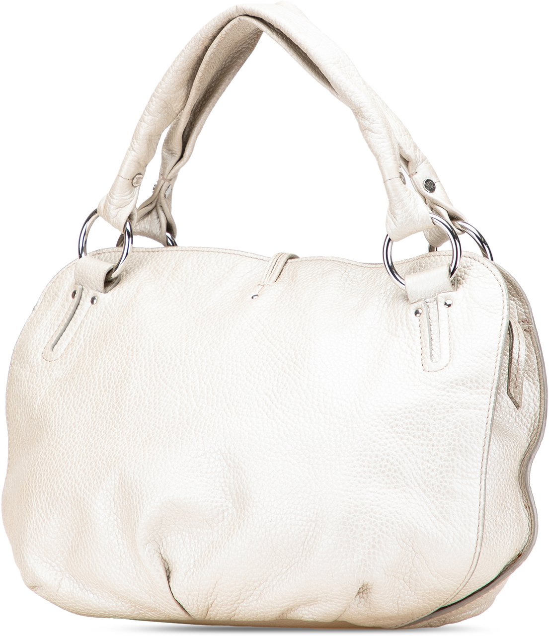 Celine Calfskin Bittersweet Hobo Zilver