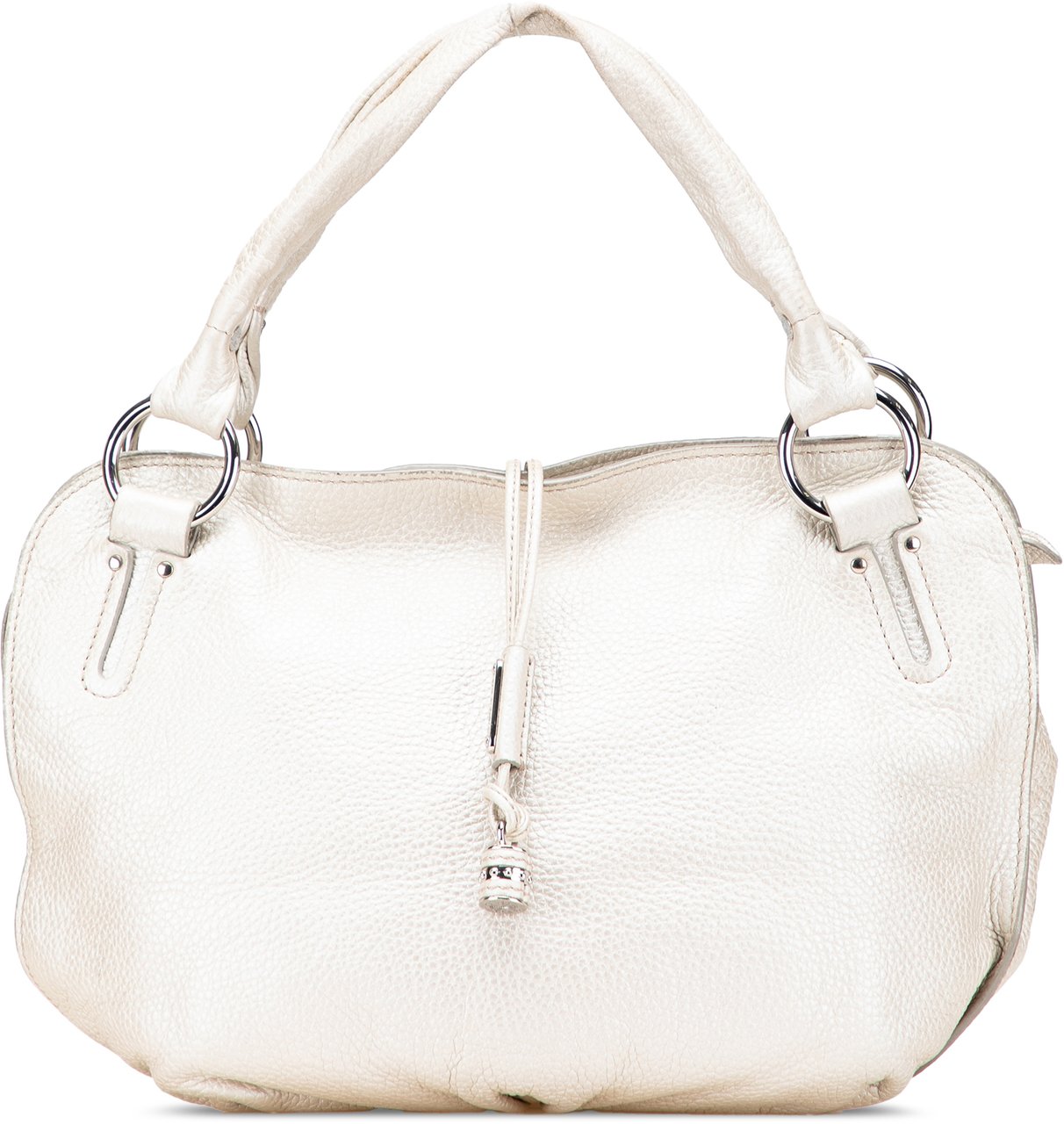 Celine Calfskin Bittersweet Hobo Zilver