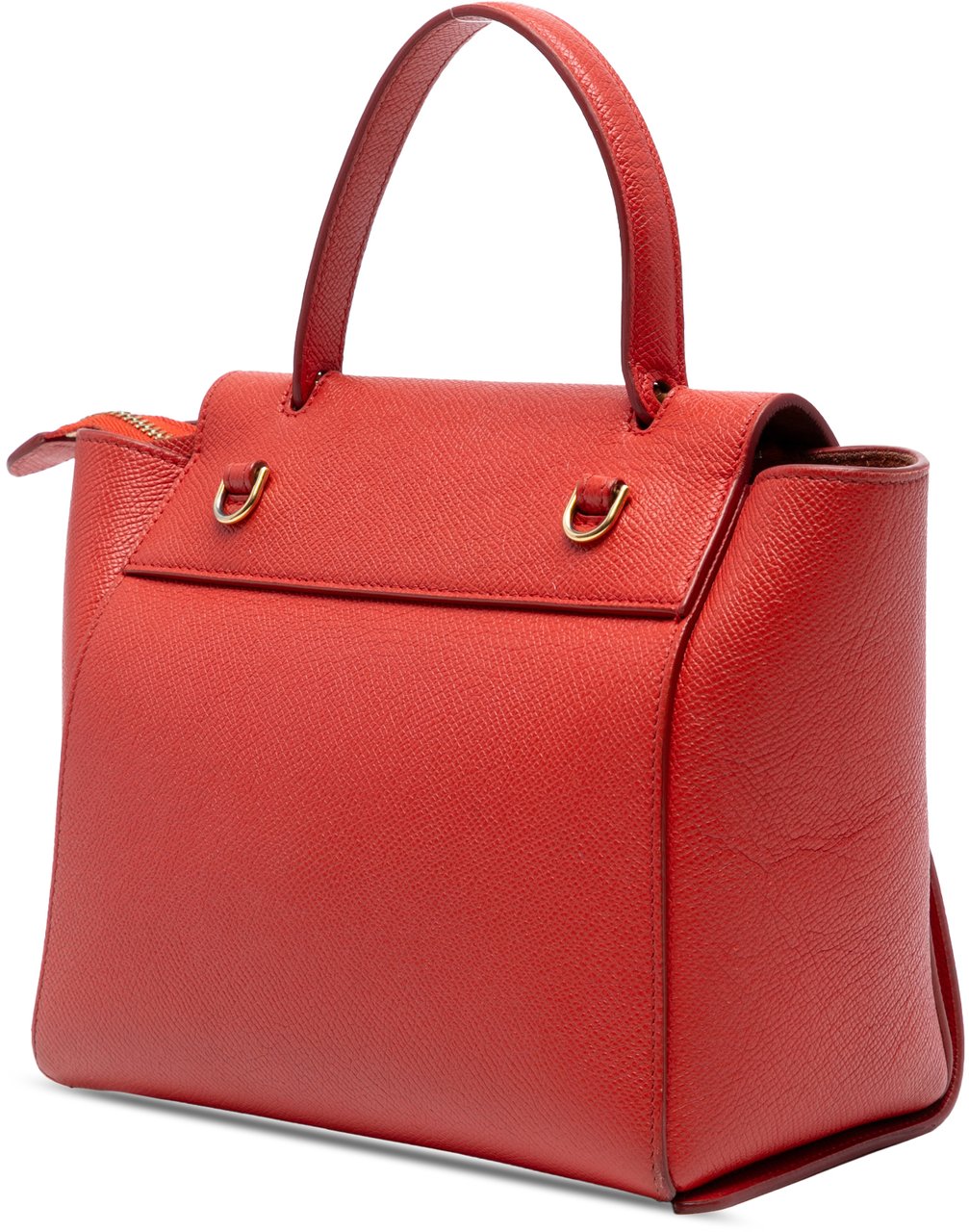 Celine Nano Grained Calfskin Belt Bag Rood