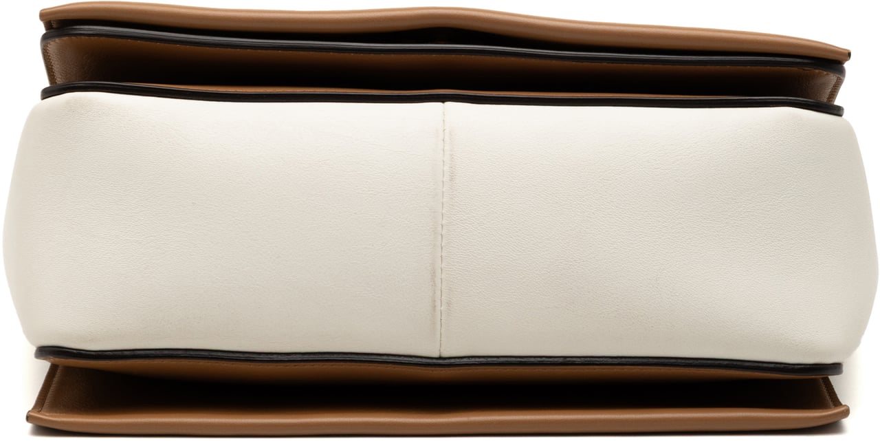 Celine Leather Frame Shoulder Bag Wit