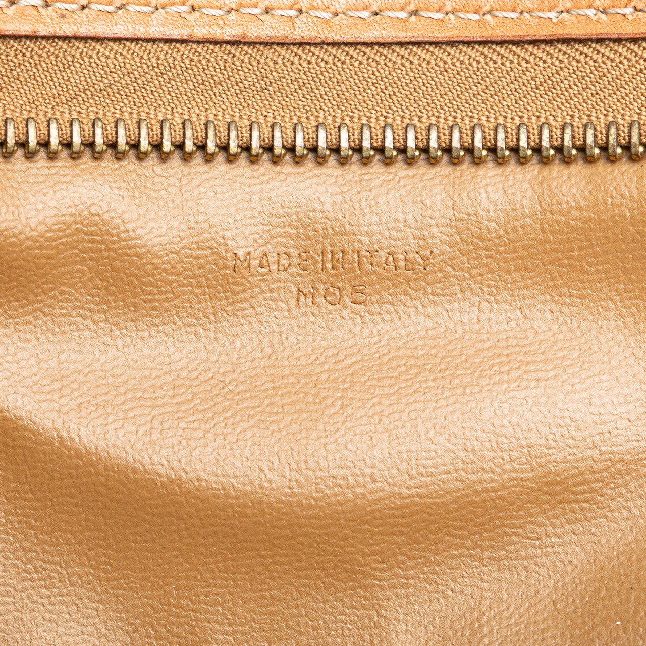Celine Macadam Coated Canvas Clutch Bruin