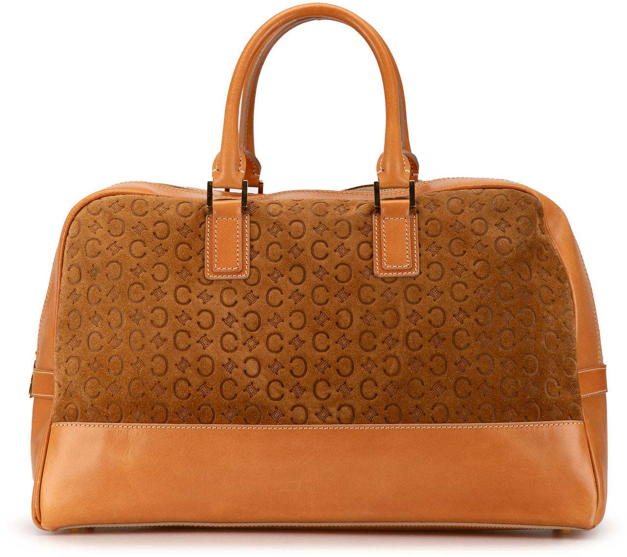 Celine Suede C Macadam Handbag Bruin