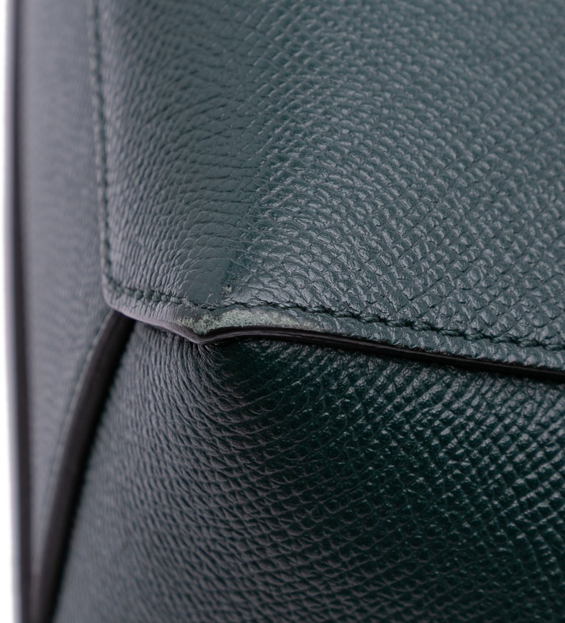 Celine Nano Grained Calfskin Belt Bag Groen