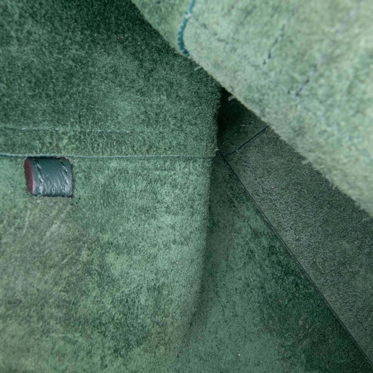 Celine Nano Grained Calfskin Belt Bag Groen