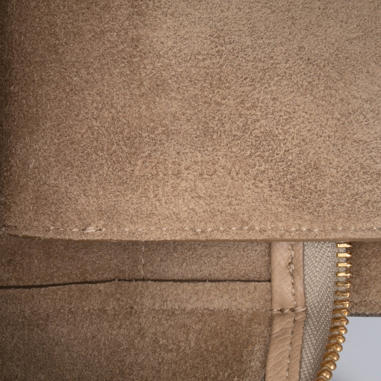 Celine Mini Grained Calfskin Belt Bag Bruin