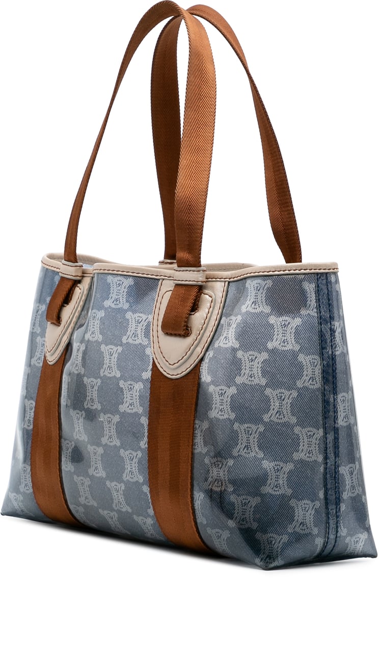 Celine Macadam PVC Tote Blauw