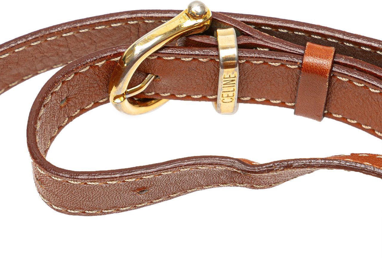 Celine Leather Crossbody Zwart