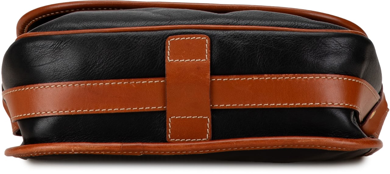 Celine Leather Crossbody Zwart