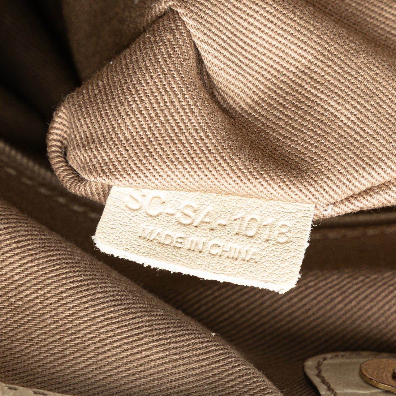 Celine Macadam Canvas Bittersweet Hobo Bruin