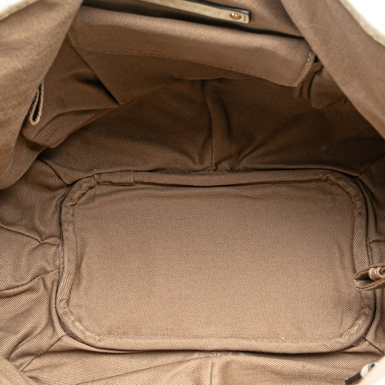 Celine Macadam Canvas Bittersweet Hobo Bruin