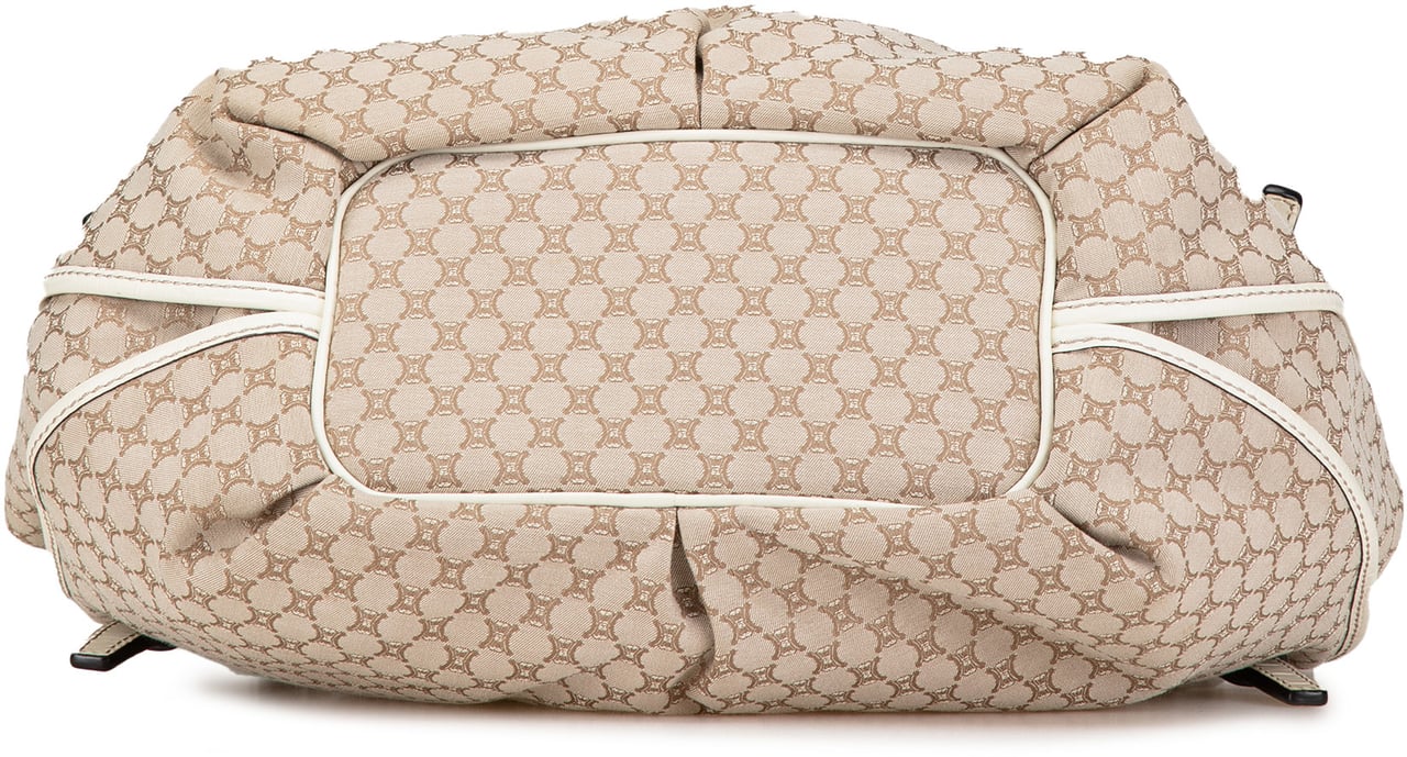 Celine Macadam Canvas Bittersweet Hobo Bruin