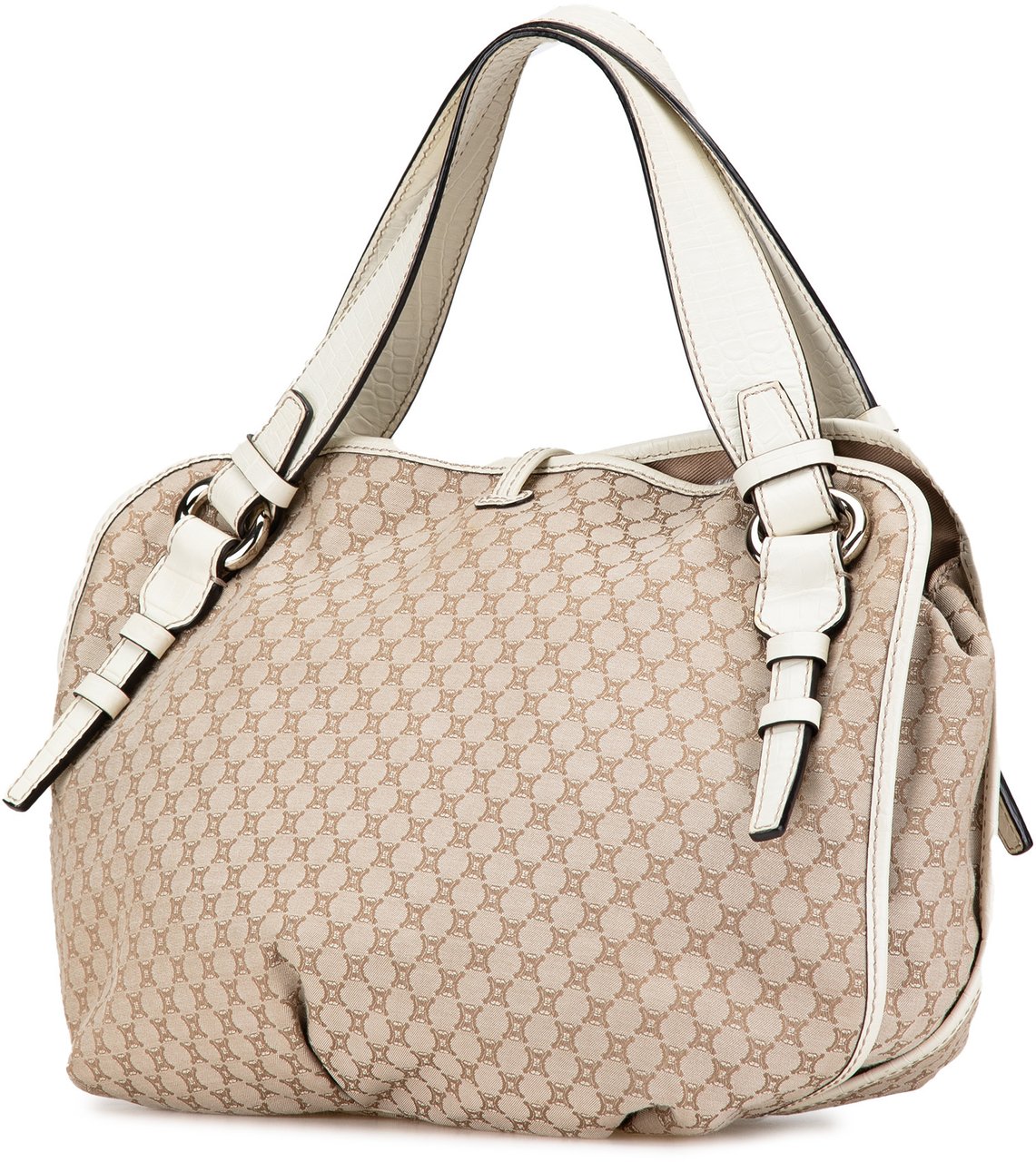 Celine Macadam Canvas Bittersweet Hobo Bruin