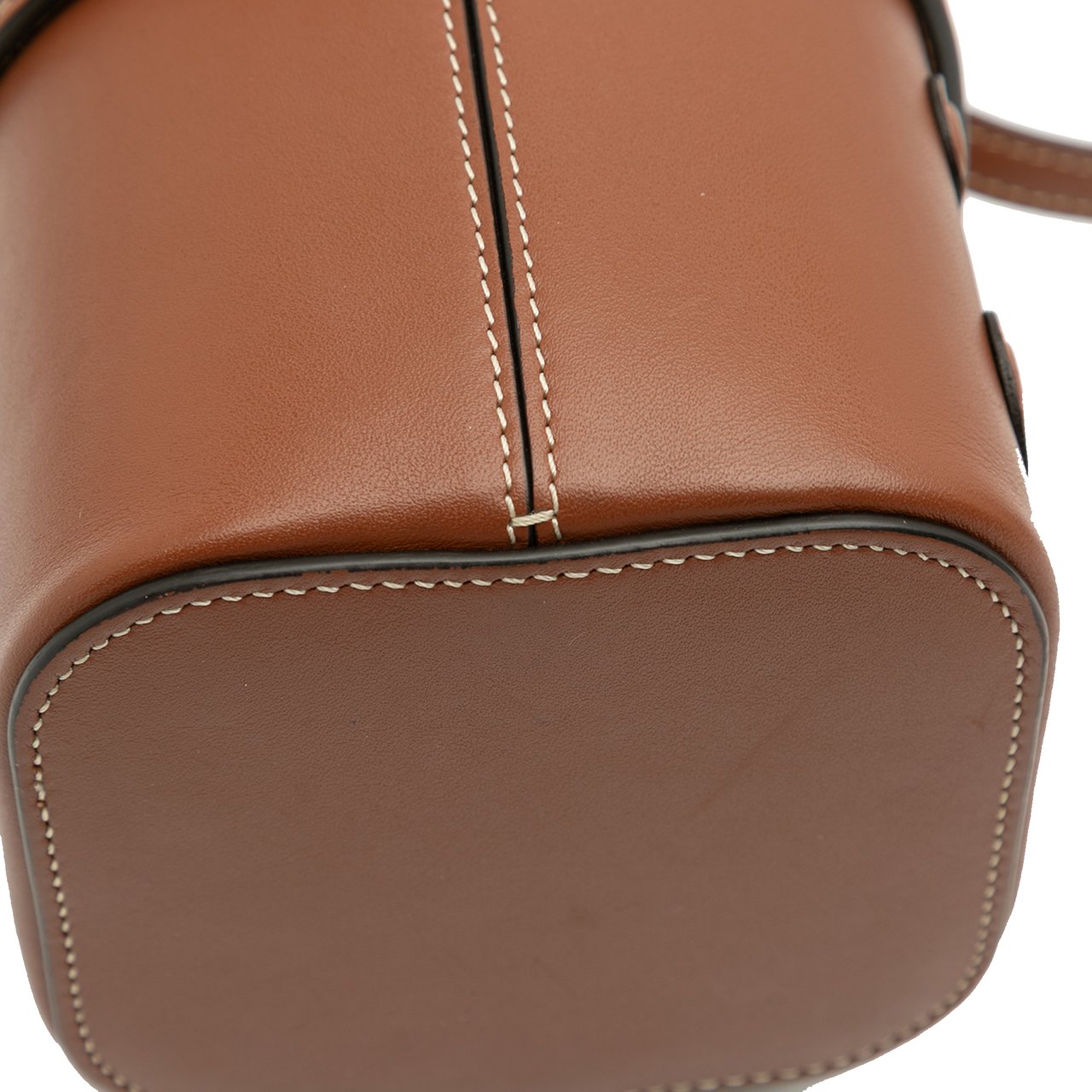 Celine Small Calfskin Cuir Triomphe Box Bag Bruin