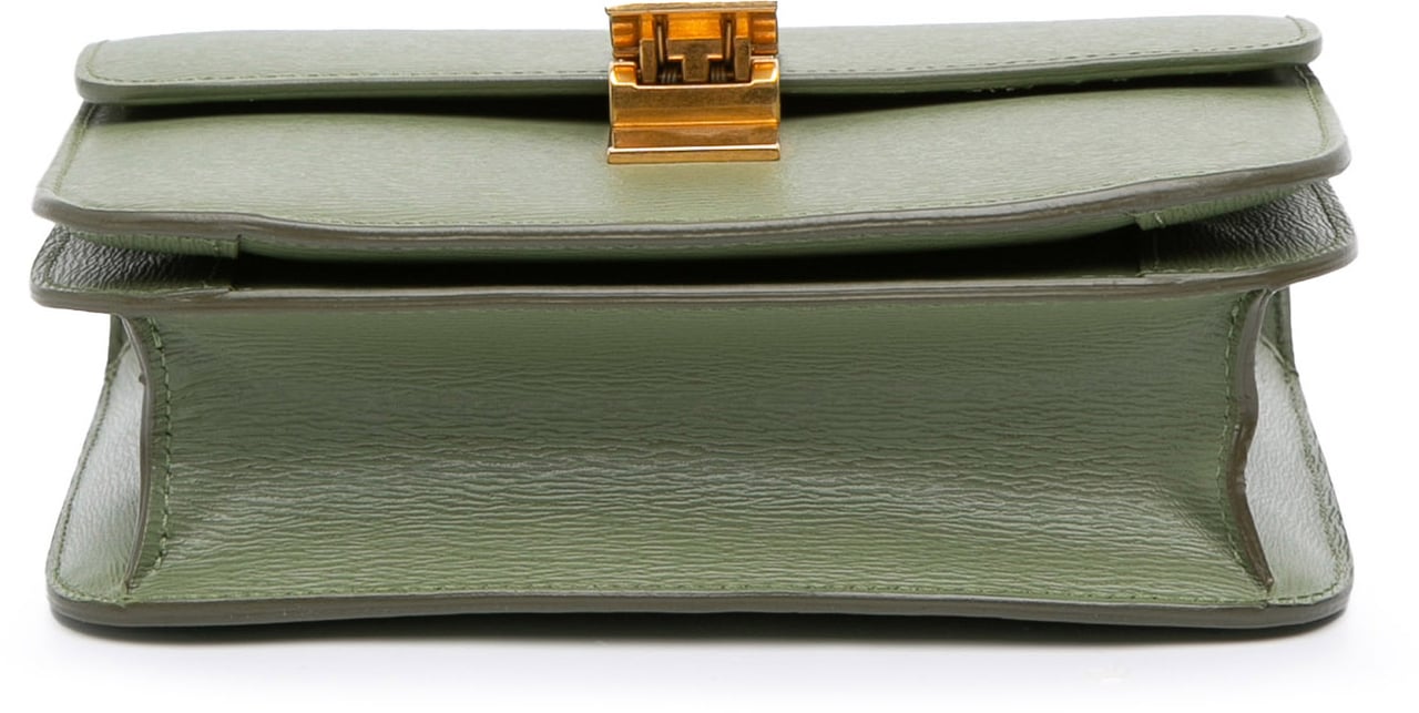 Celine Teen Calfskin Classic Box Groen