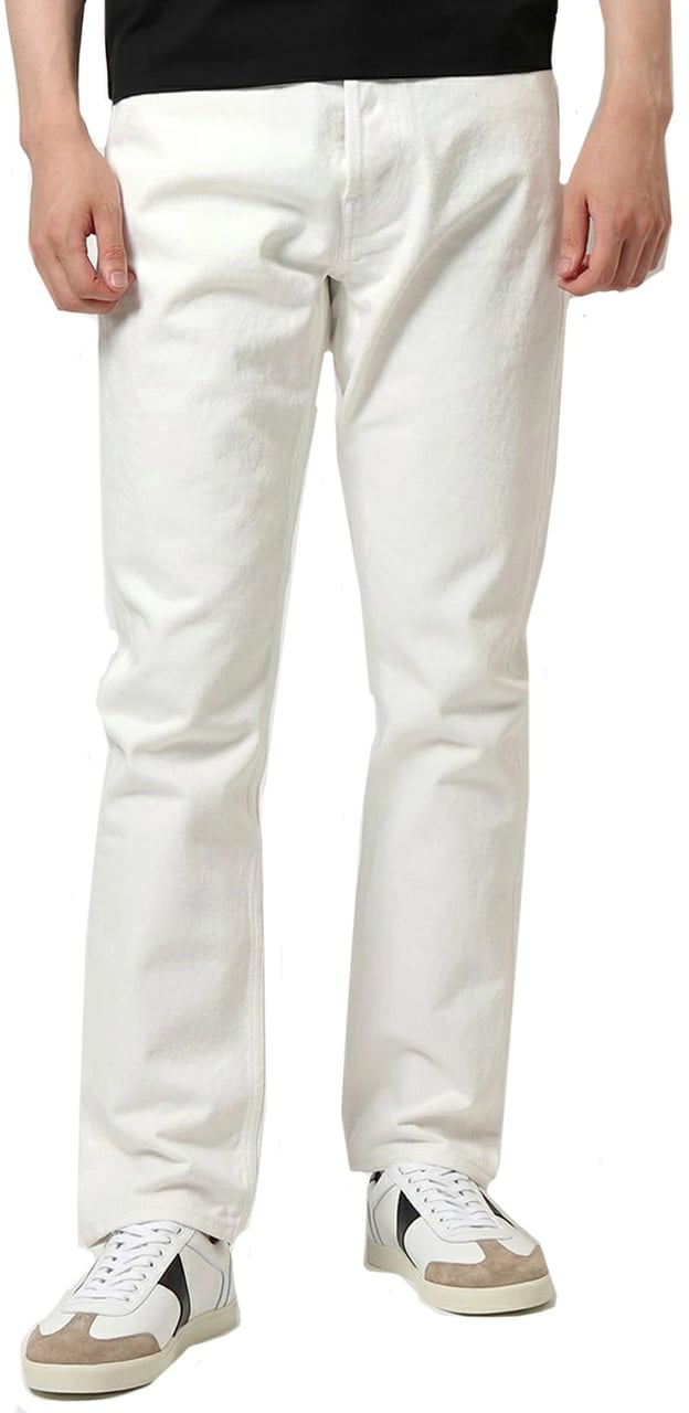 Celine Celine Cotton Denim Jeans Wit