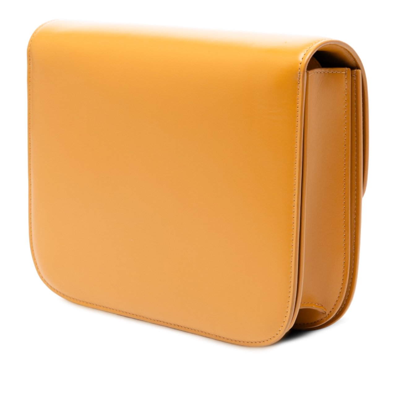 Celine Medium Calfskin Classic Box Geel