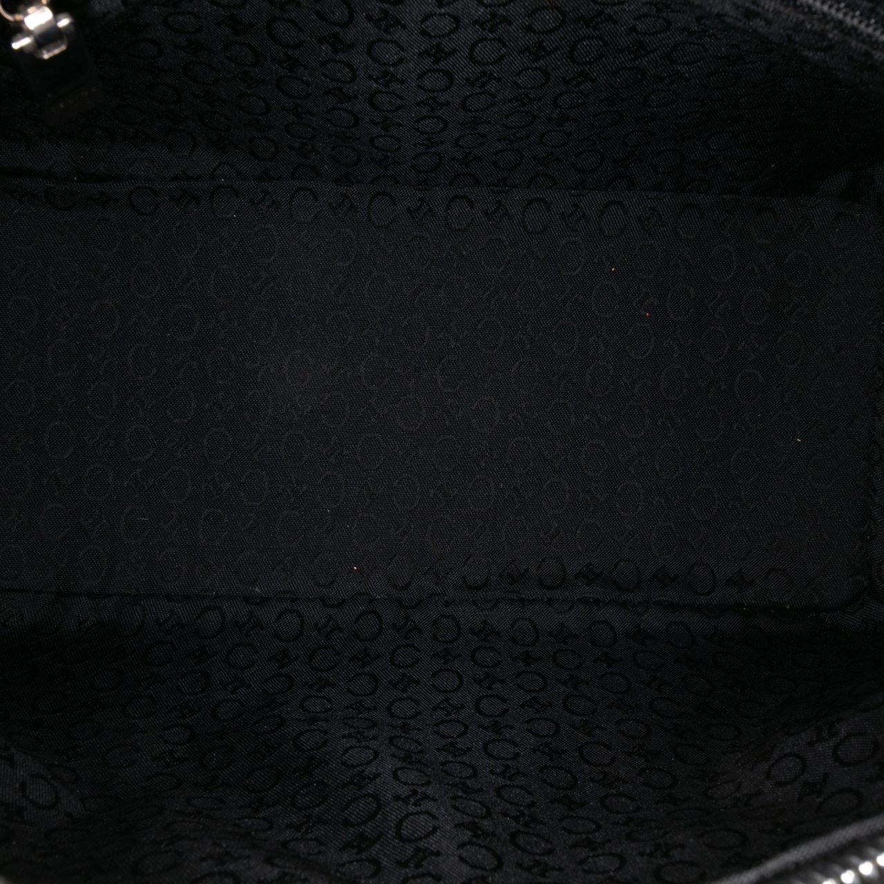 Celine C Macadam Suede Handbag Zwart