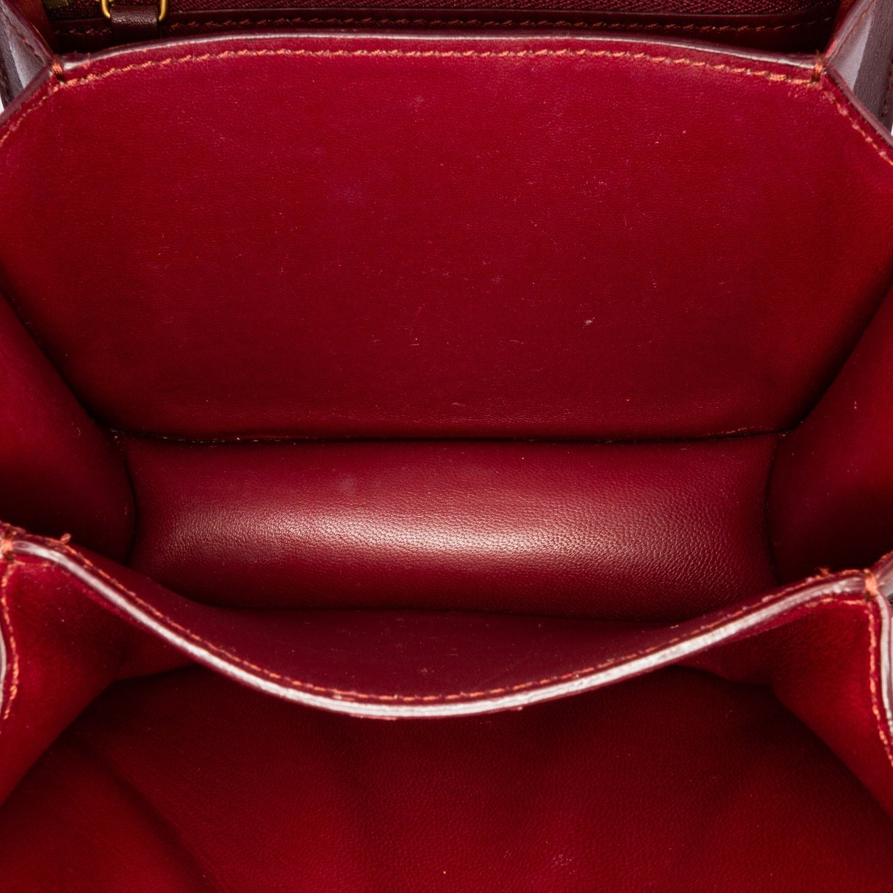 Celine Small Calfskin Classic Box Rood