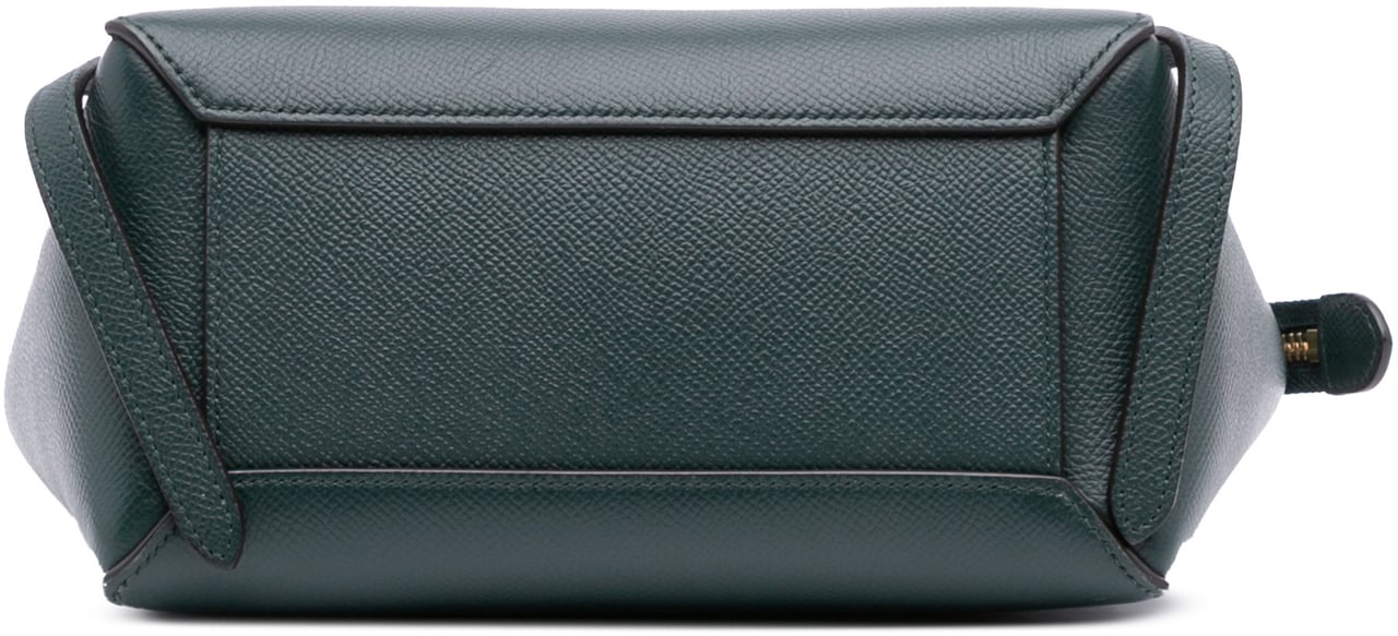 Celine Nano Grained Calfskin Belt Bag Groen