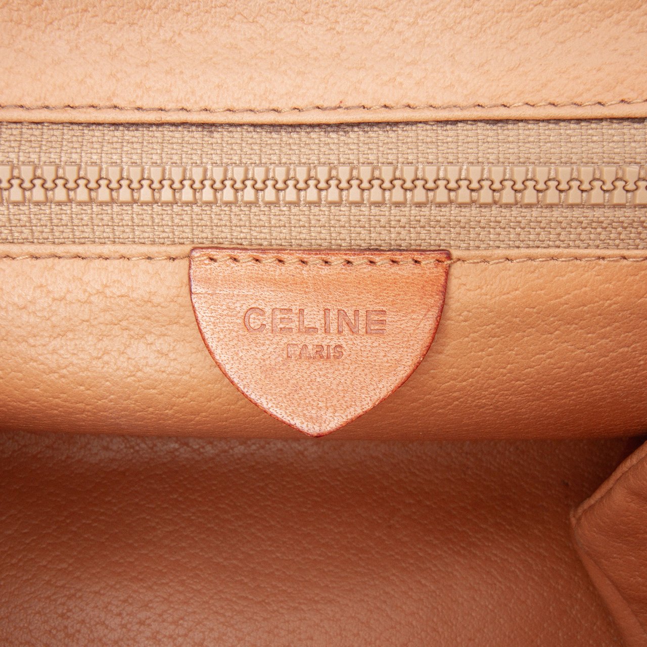 Celine Macadam Coated Canvas Crossbody Bruin
