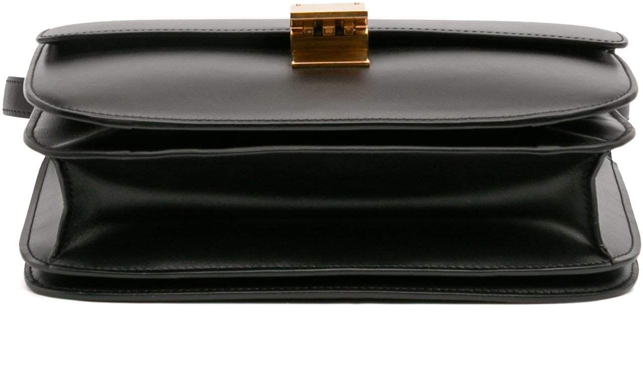 Celine Medium Calfskin Classic Box Zwart