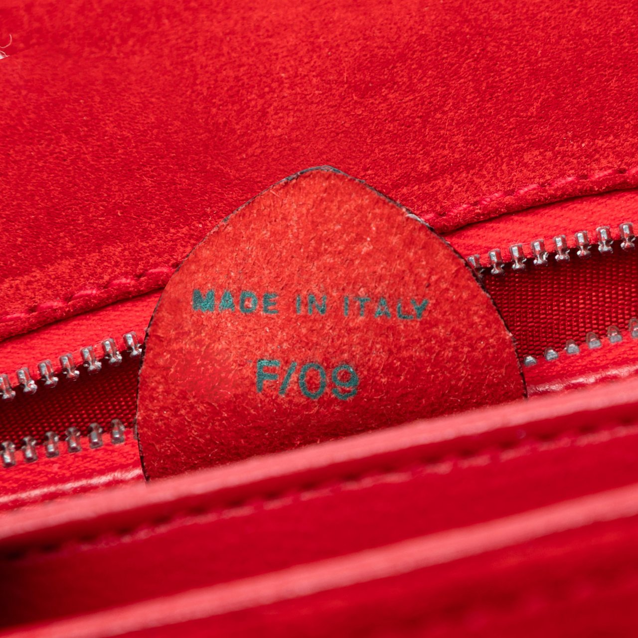 Celine Suede Horseshoe Satchel Rood