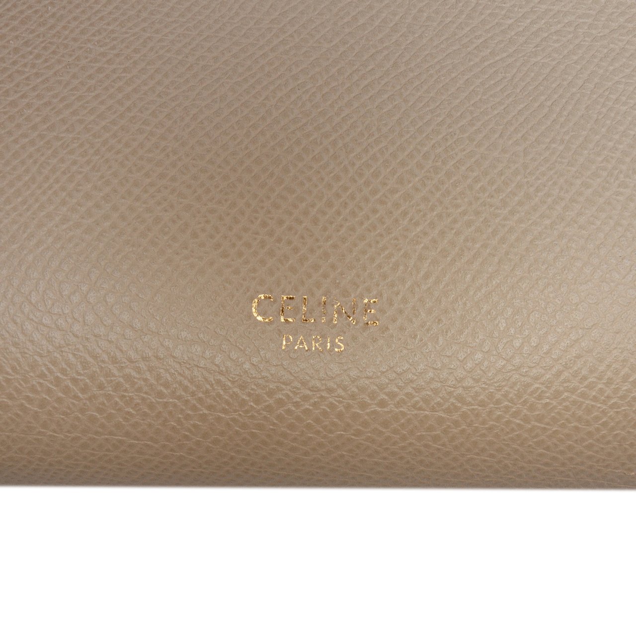 Celine Nano Grained Calfskin Belt Bag Bruin