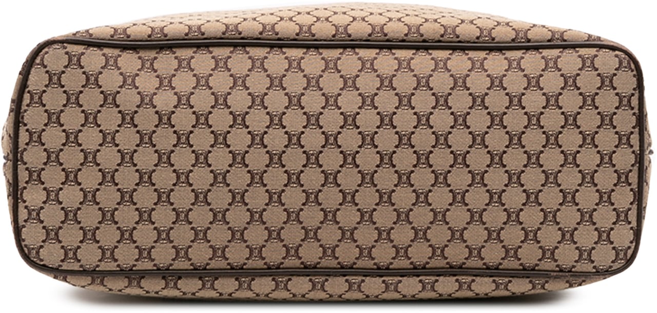 Celine Macadam Canvas Tote Bruin