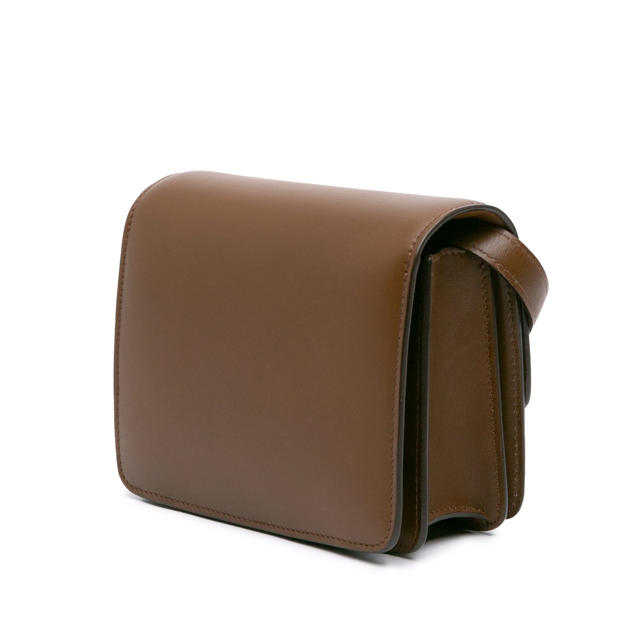 Celine Small Calfskin Classic Box Bruin