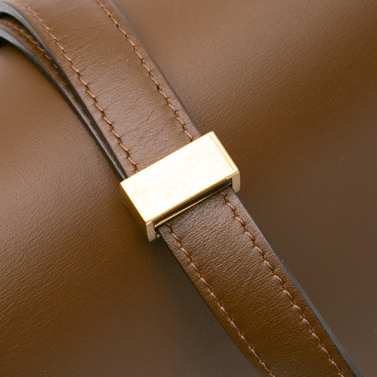 Celine Small Calfskin Classic Box Bruin