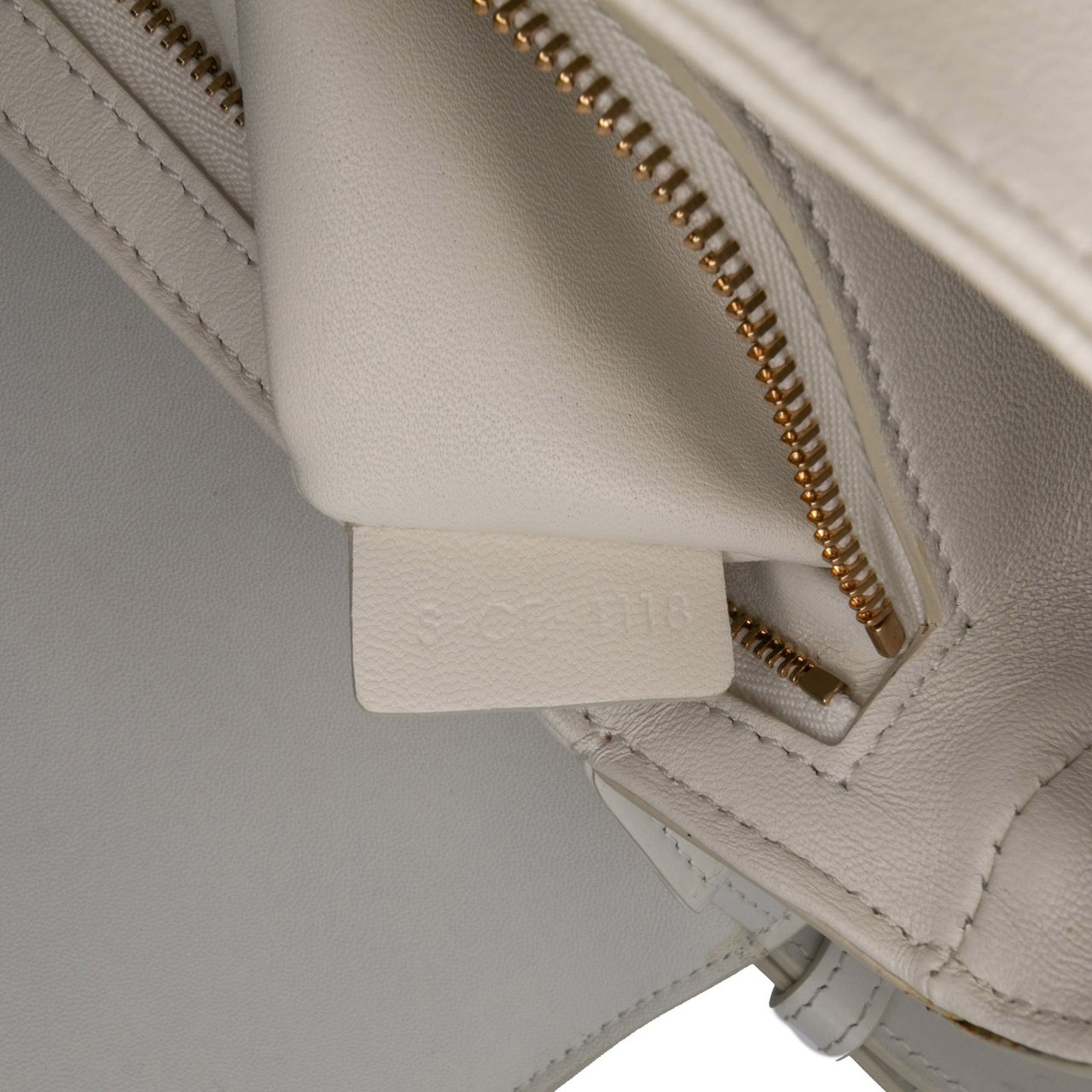 Celine Classique Shiny Calfskin Triomphe Crossbody Bruin