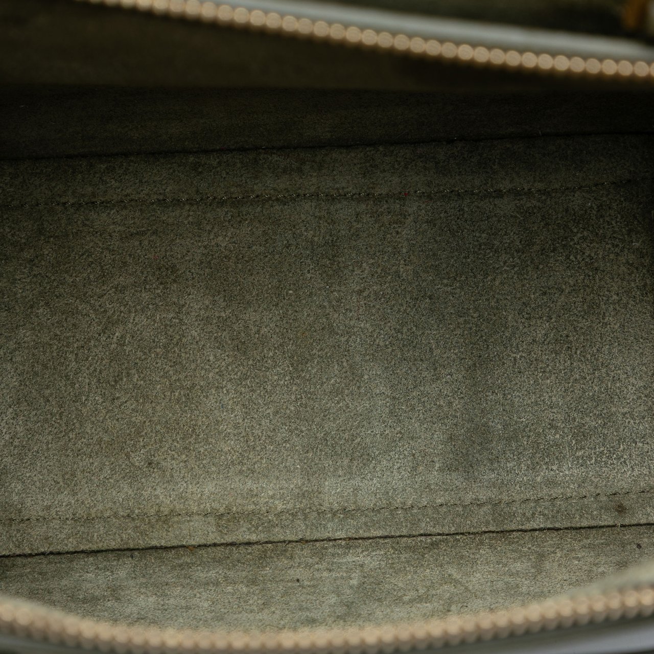 Celine Nano Grained Calfskin Belt Bag Groen