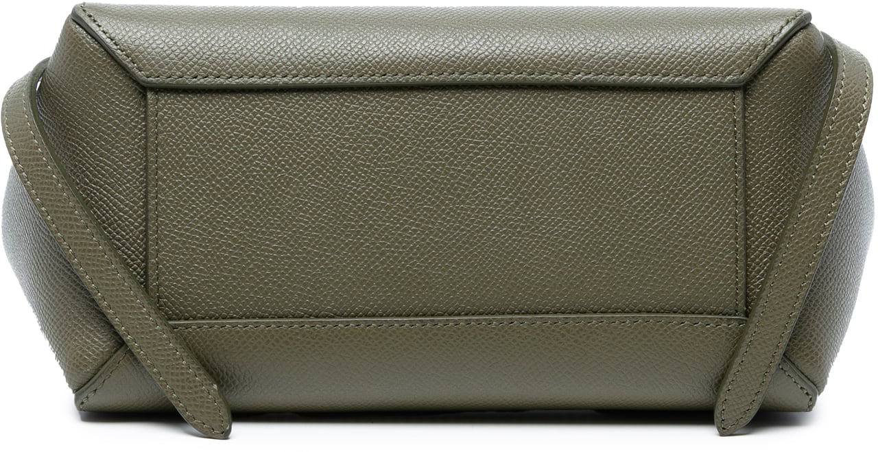 Celine Nano Grained Calfskin Belt Bag Groen