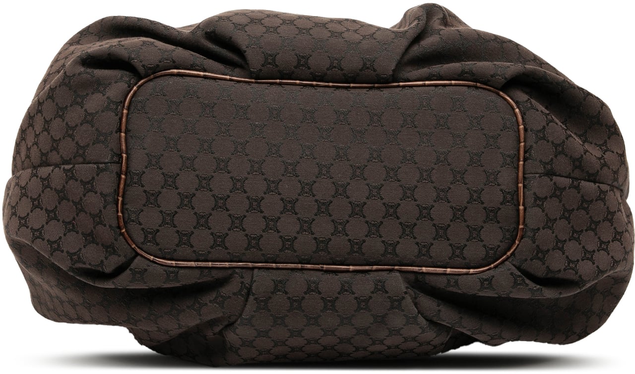 Celine Macadam Canvas Hobo Bruin