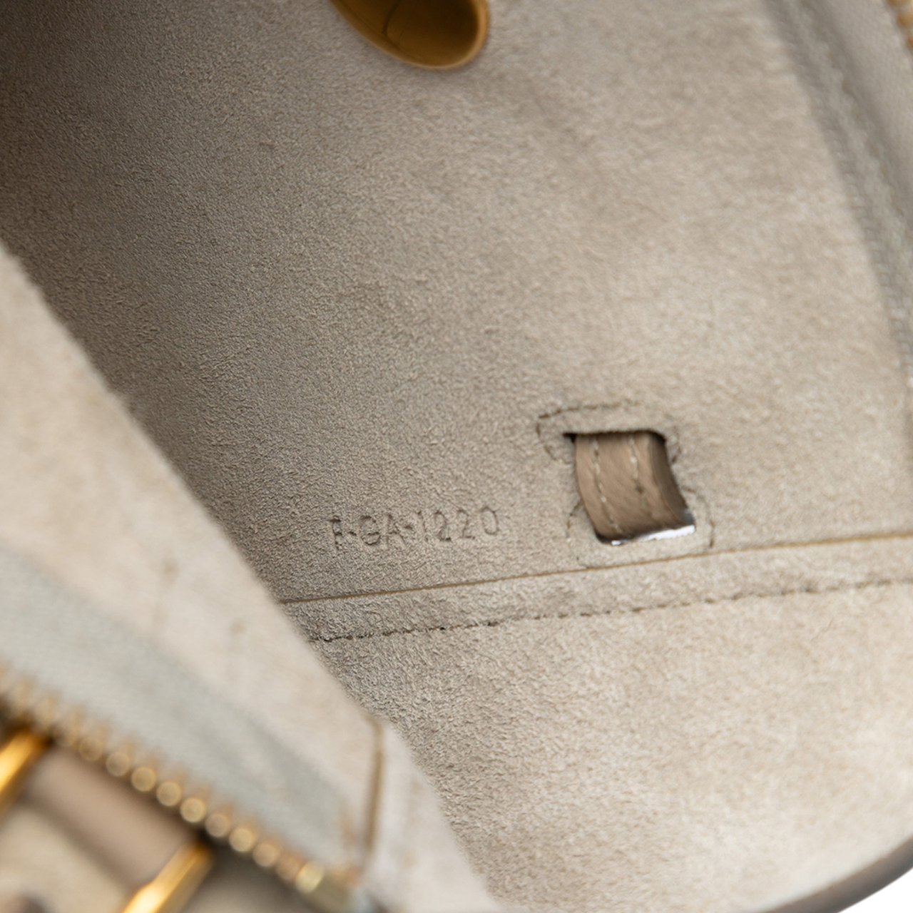 Celine Pico Grained Calfskin Belt Bag Bruin