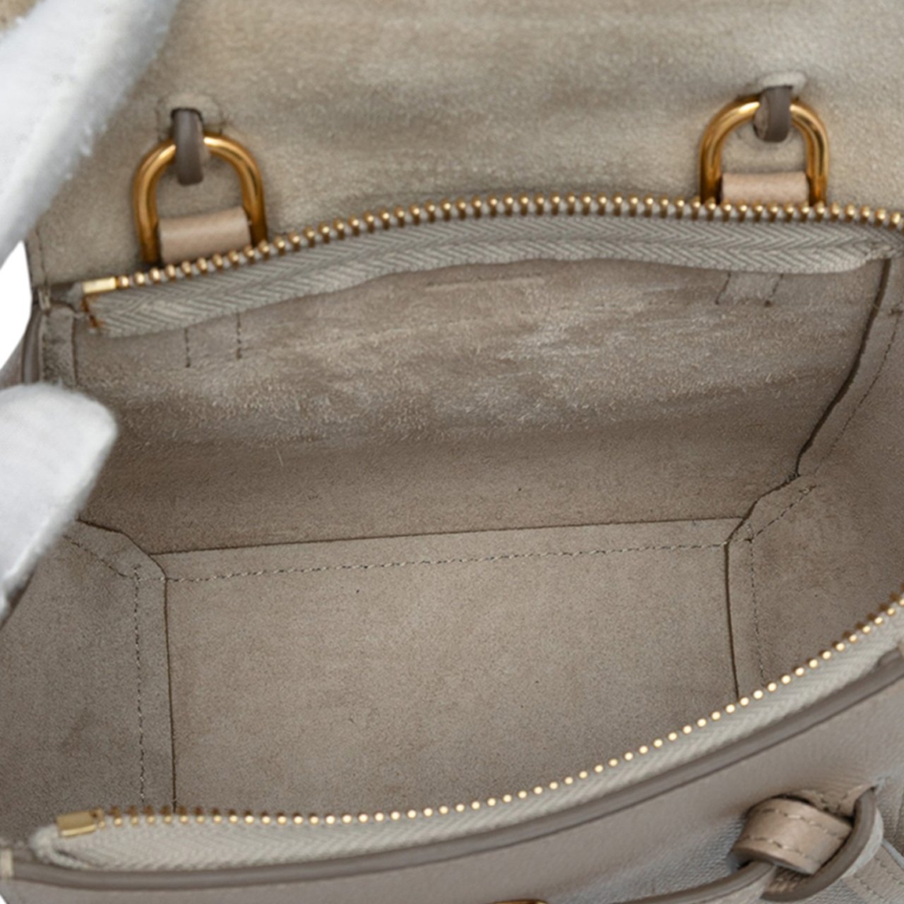 Celine Pico Grained Calfskin Belt Bag Bruin